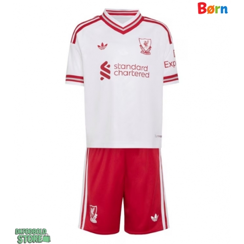 Liverpool Florian Wirtz #7 Replika Babytøj Udebanesæt Børn 2026-27 Kortærmet (+ Korte bukser)